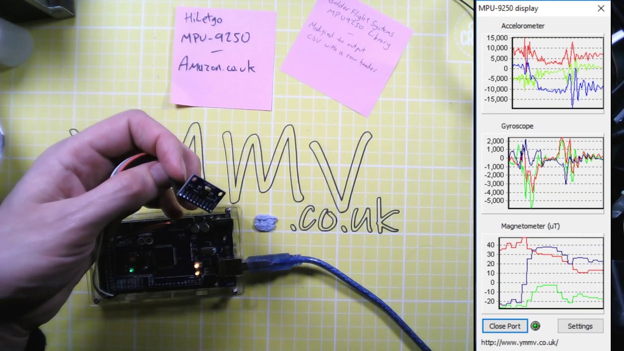 HiLetgo mpu9250 module review
