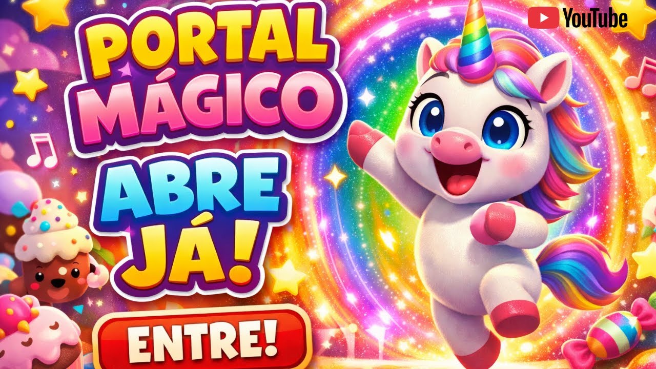 O Unicórnio  no Portal Mágico