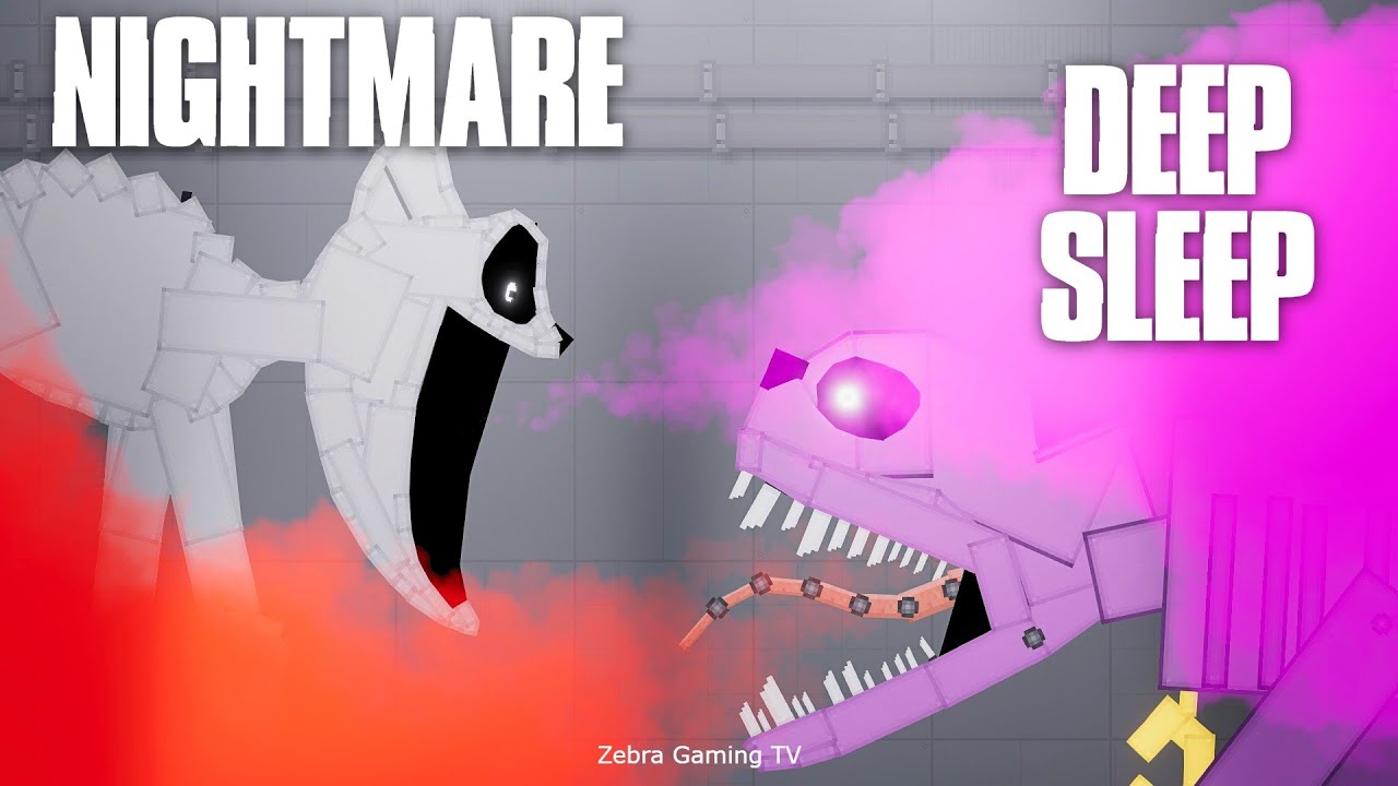 CatNap NightMare vs CatNap Deep Sleep - Save Dogday Part.2