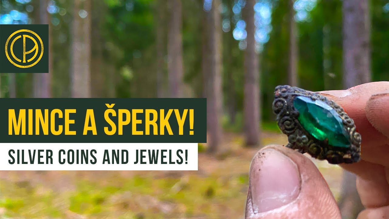 Mince a šperky - na lovu stříbra s detektorem kovů