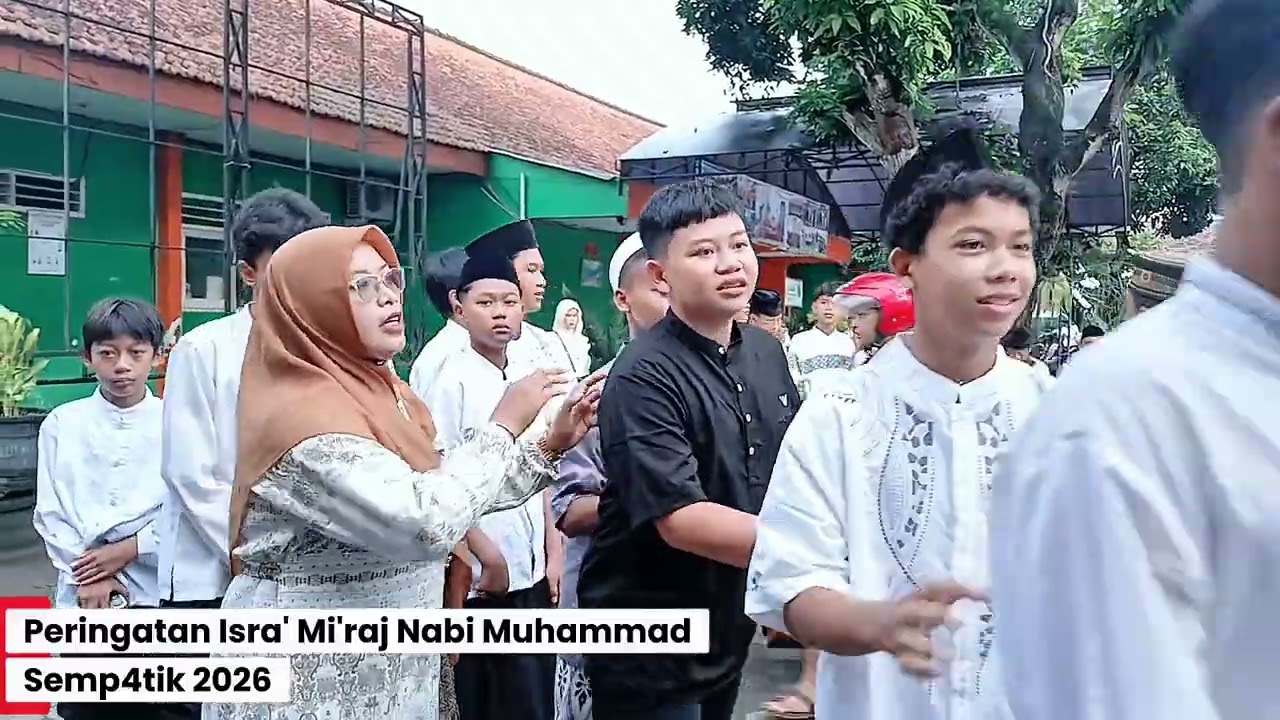 Peringatan Isra' Mi'raj SMPN 4 Tulungagung 2026