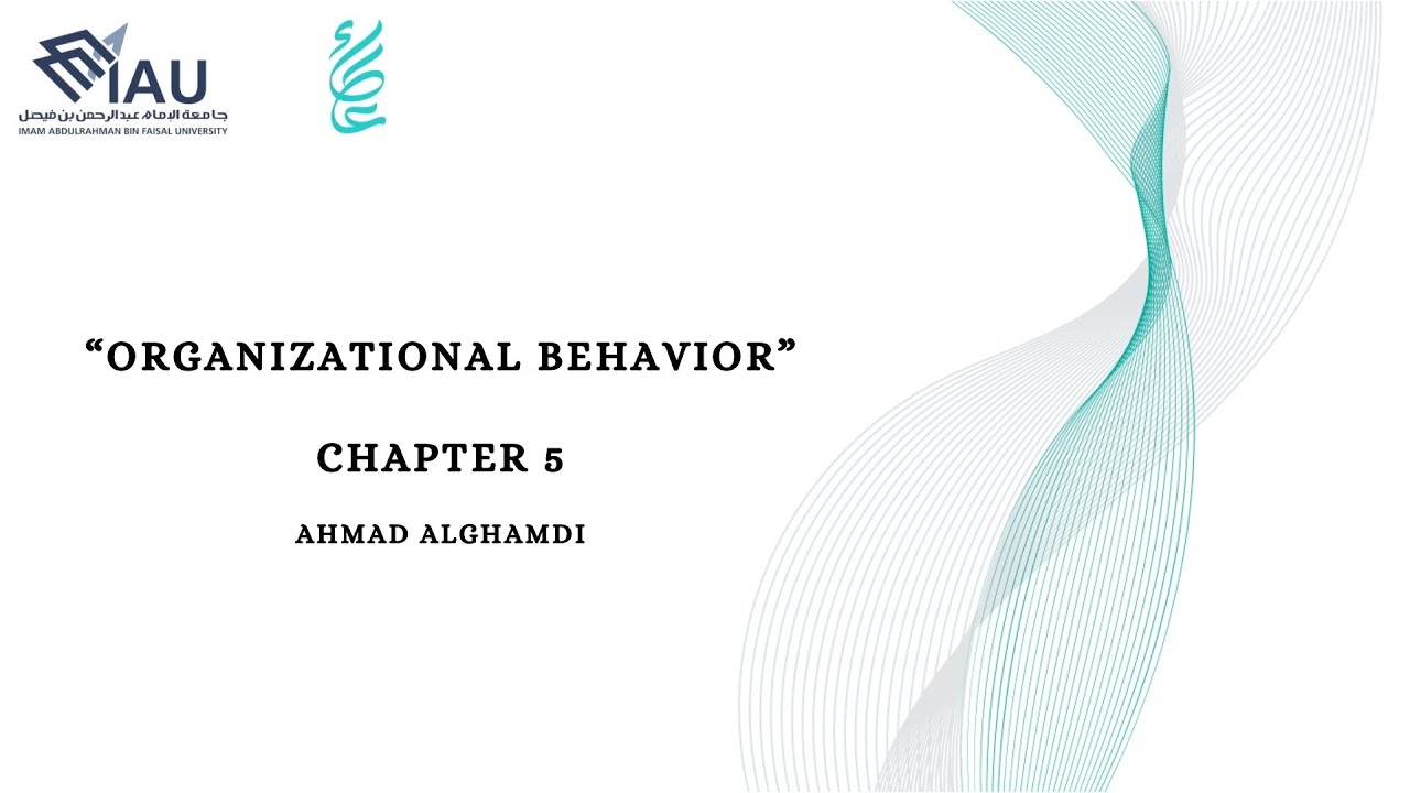 Ch5 Personality & Values