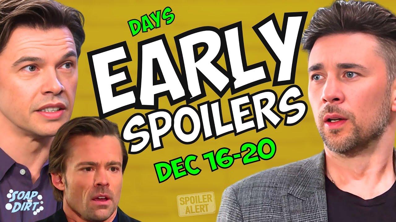 Days of our Lives Early Spoilers Dec 16-20: Xander vs Philip Court Case & Chad Gets Awful News #dool