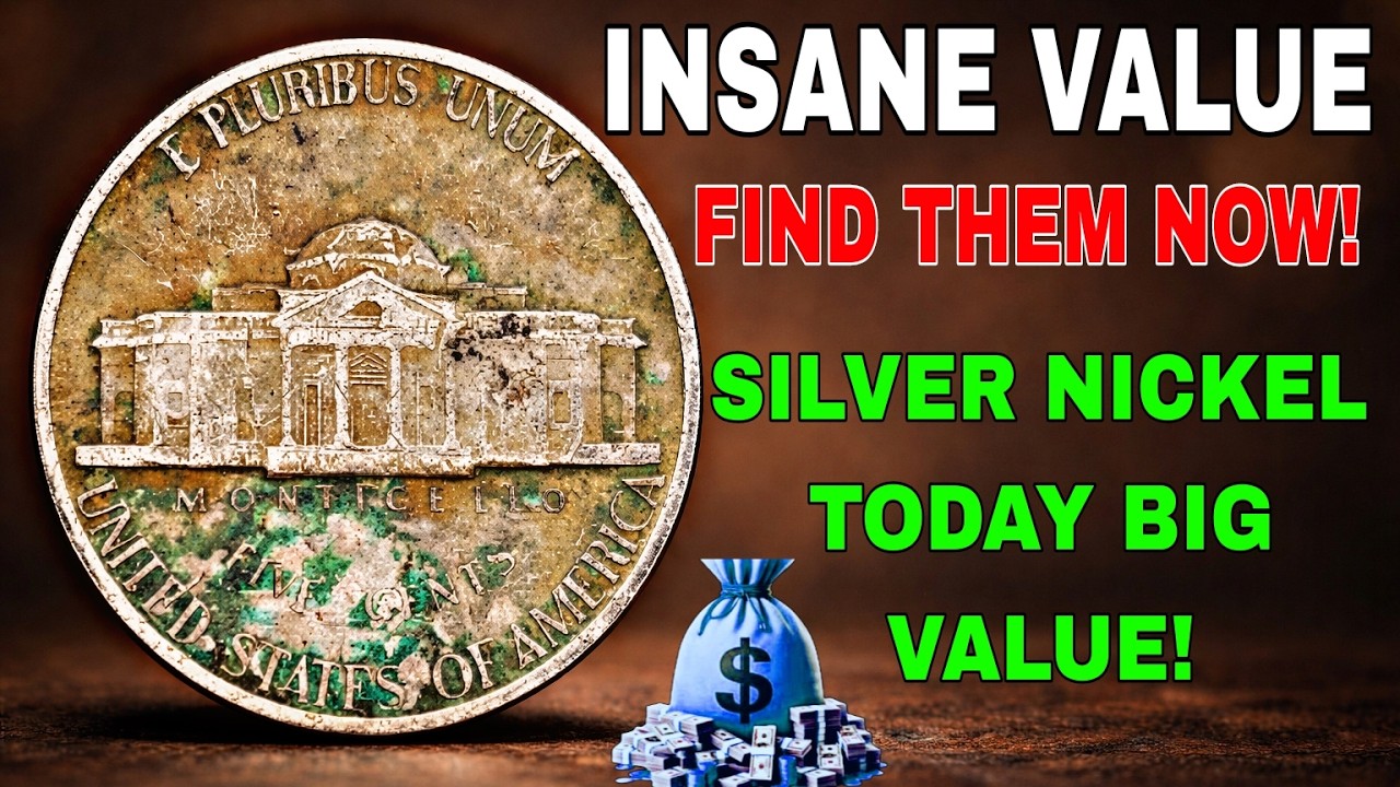Rare coin Alert 2026 Monticello Jefferson Nickel Value 5-Cent Coins Today Worth Thousands & Millions