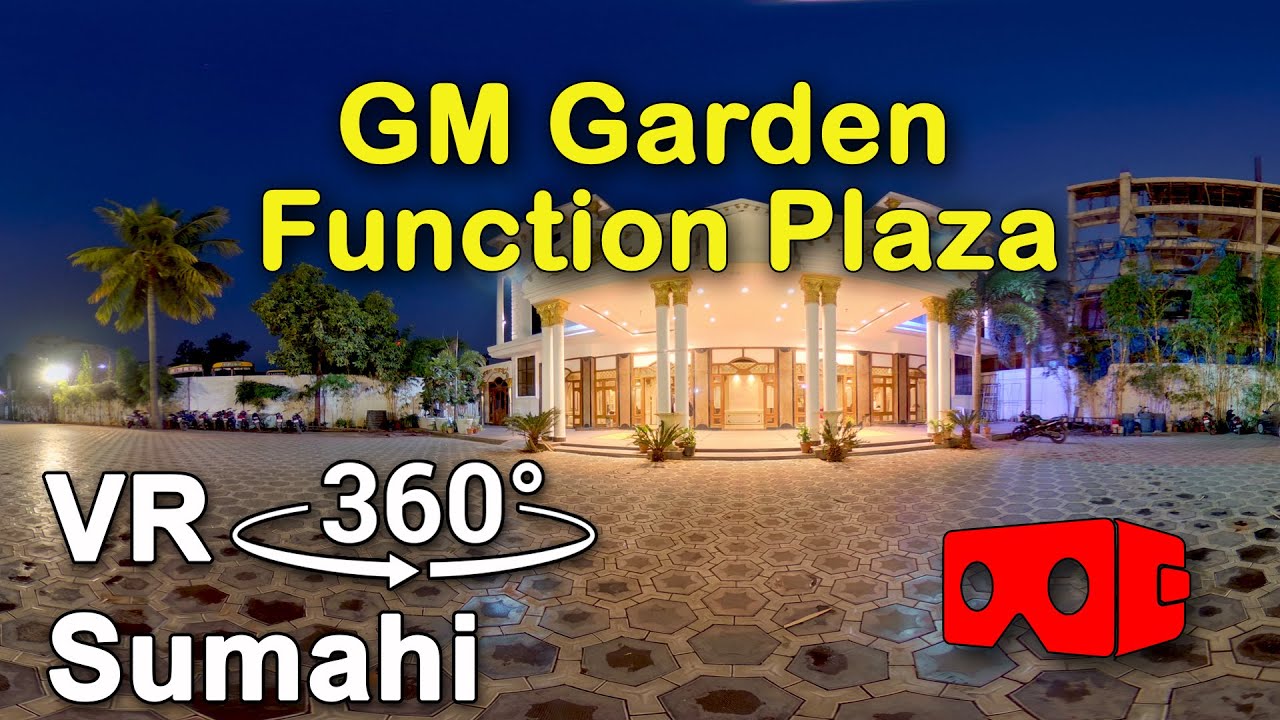 GM Garden Function Plaza at Mehdipatnam, Hyderabad | 360 VR Videos