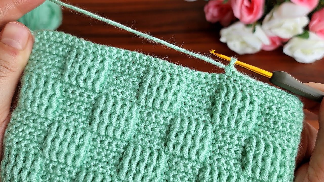 Wow!. Amazing! Easy Super! how to make eye catching crochet/Everyone who saw it loved it.Muhteşem