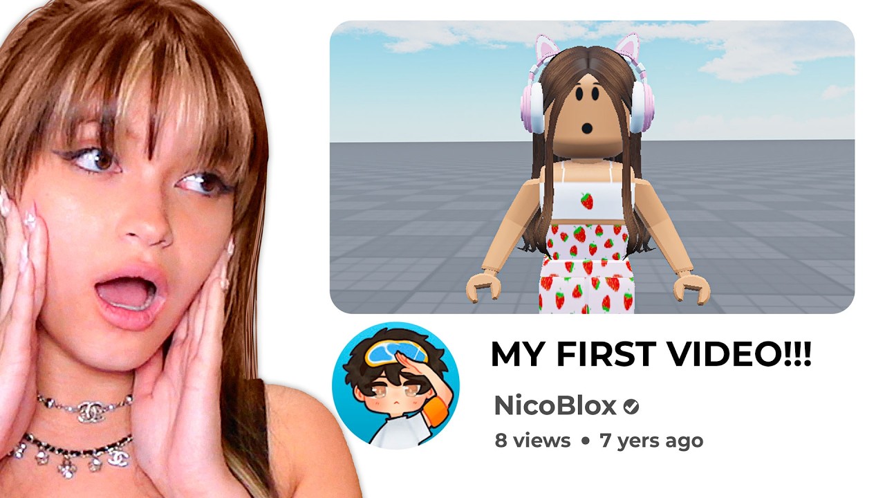 I Found Every Roblox YouTuber's First Roblox AVATAR..