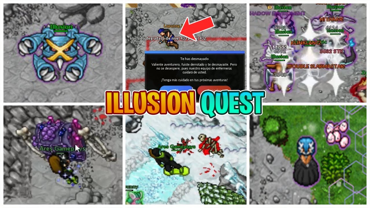 [Pokexgames] illusion Quest | ES DIFICIL en 2024? | Nightmare World 400+
