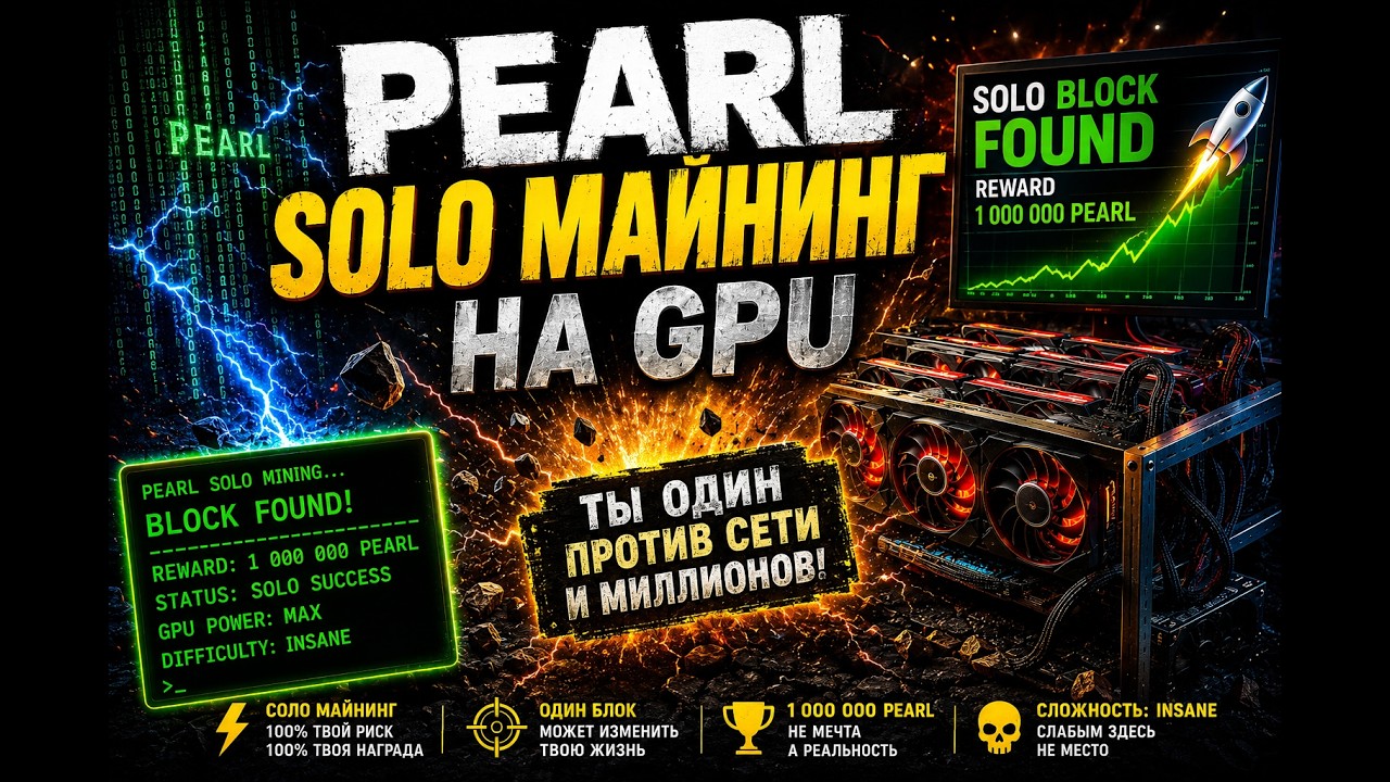 MINING 2026 | PEARL SOLO | ALL-IN ON ONE COIN