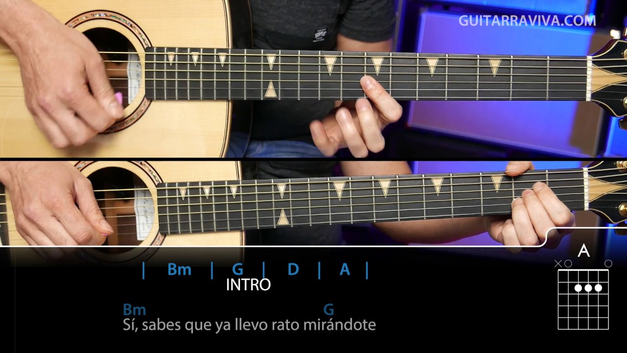 Despacito Acordes para guitarra Cover de Luis Fonsi