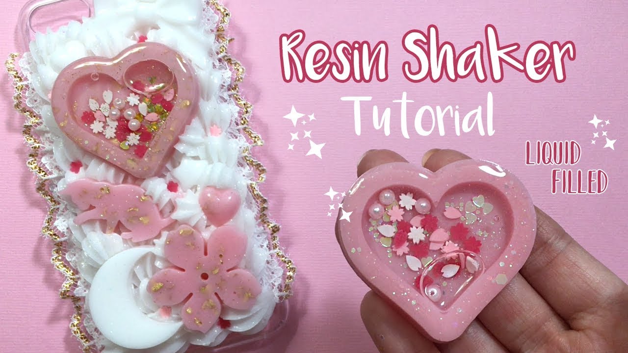Resin Shaker Charm Tutorial w/ Liquid | Watch Me Resin