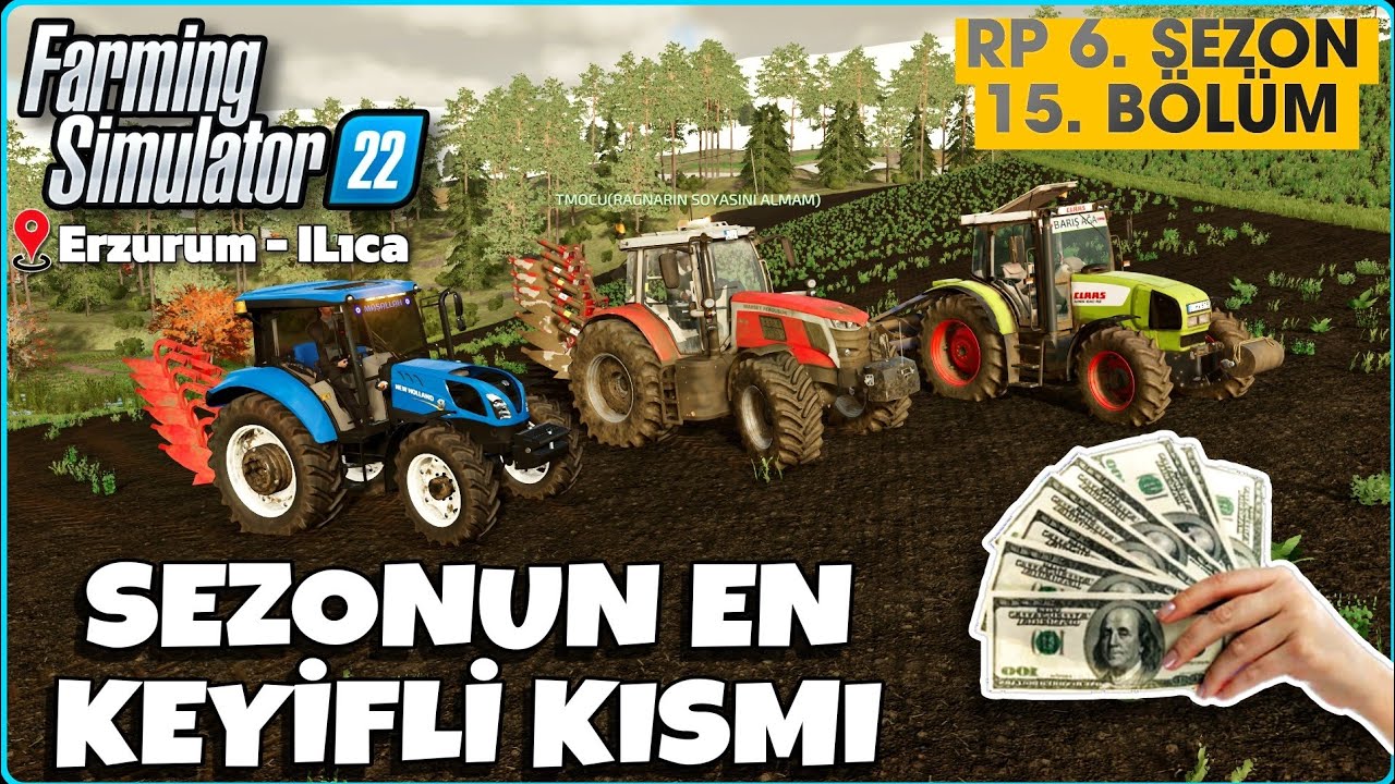 SEZONUN AĞRI KESİCİ ATEŞ DÜŞÜRÜCÜ ANINA GELDİK - HESAPLAR GÖRÜLDÜ - #farming #55_ragnar #fs22