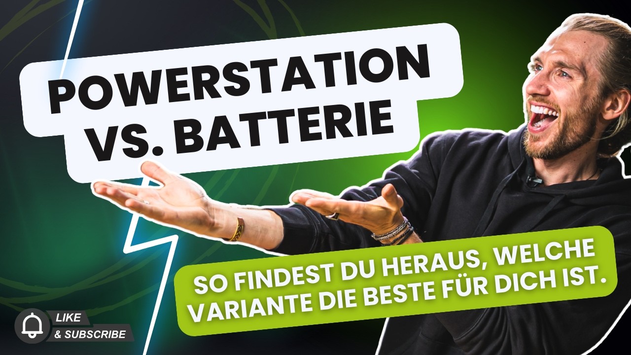 Powerstation vs. Batterie im Reisefahrzeug? Finde heraus, welche Variante für Dich die beste ist. 🔋