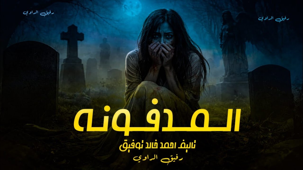 الـمـدفـونـه  - قصة تحبس الأنفاس   - تاليف  د احمد خالد توفيق  - رواية رعب
