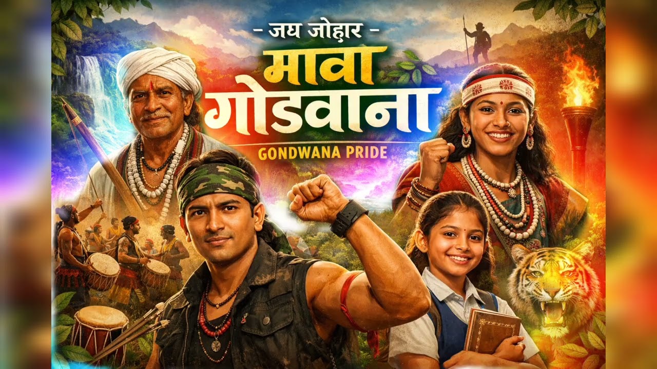 मावा गोंडवाना | New Gondi Song 2026 | Gondwana Pride | Adivasi Gondi Song