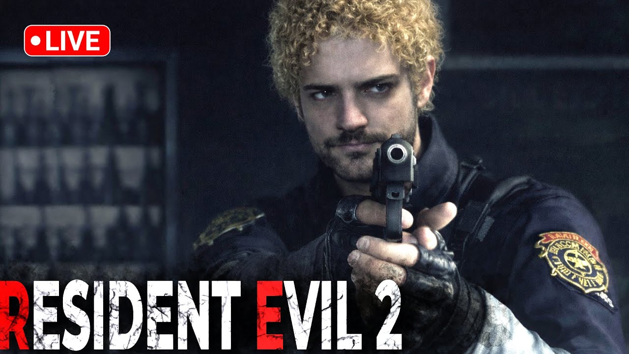 🔴LIVE - Playing Every Resident Evil Game before 9 (Resident Evil 1)