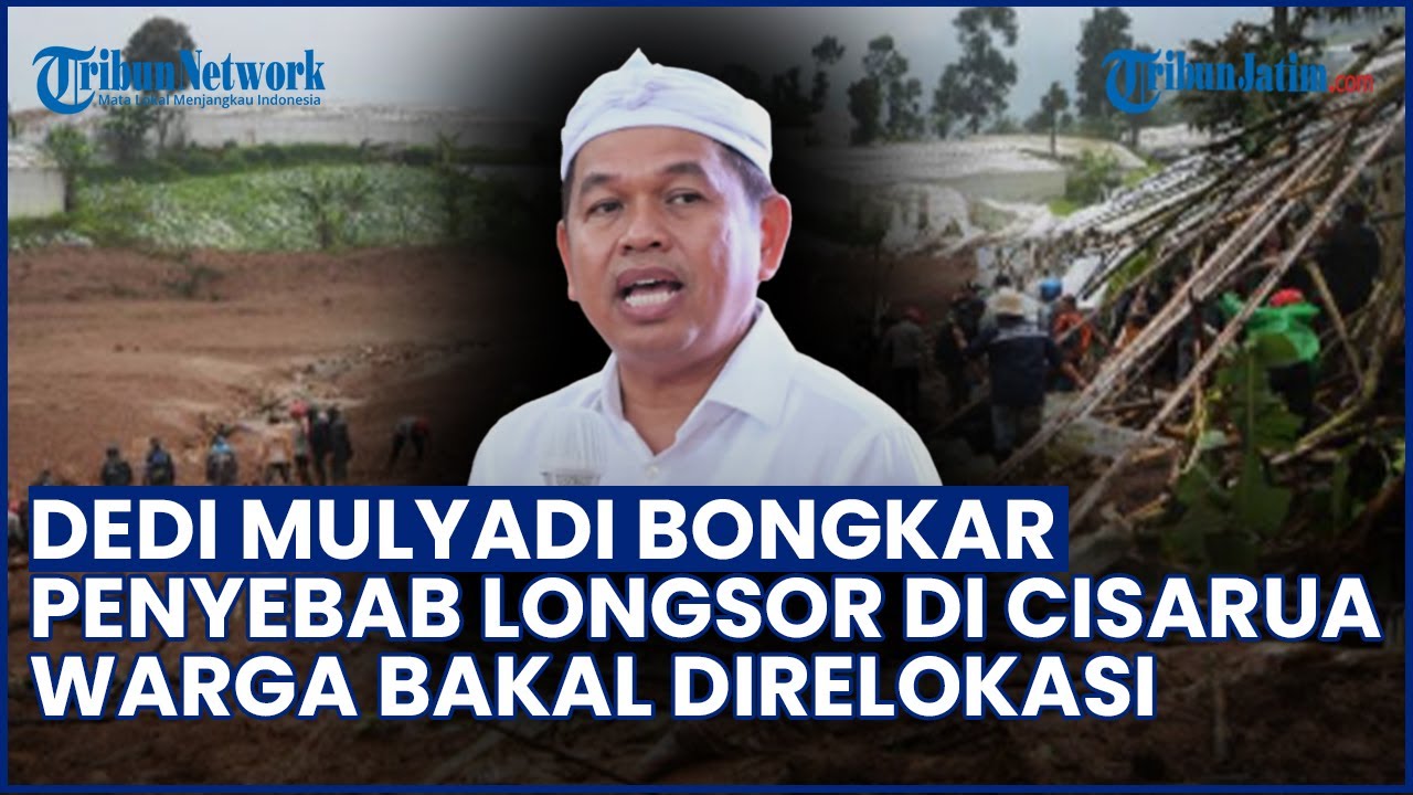 KDM Bongkar Penyebab Longsor Cisarua, Alih Fungsi Lahan Disebut Jadi Pemicu, Warga Bakal Direlokasi