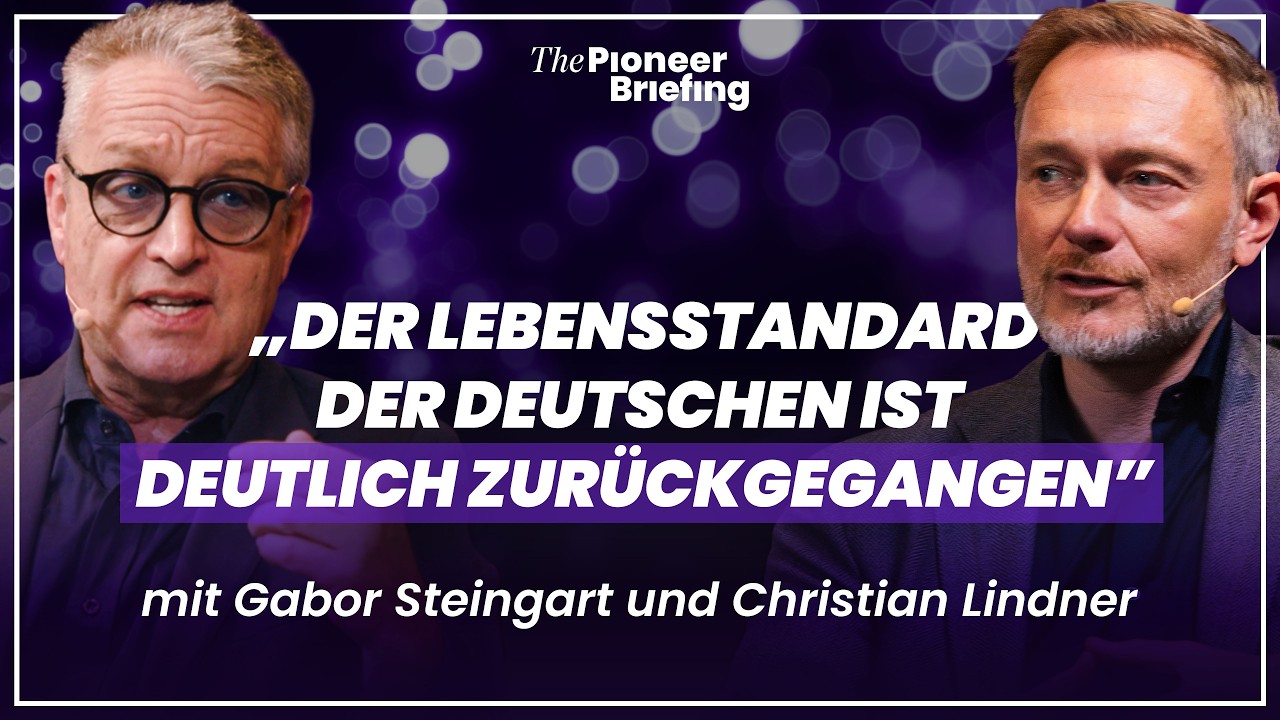 Christian Lindner und Gabor Steingart &uuml;ber deutsches Systemversagen