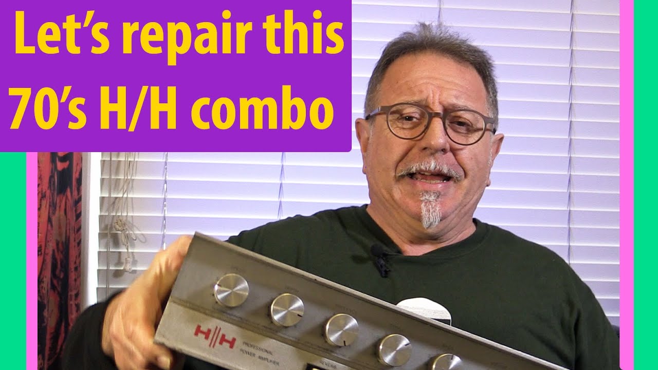 Let's Repair this 100w H/H Combo solid state amplifier