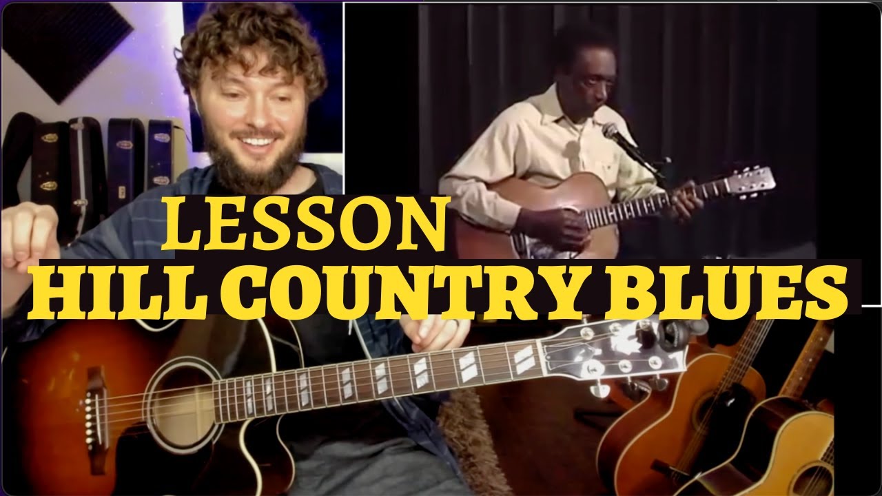 RL Burnside (Skinny Woman) guitar lesson with tabs...