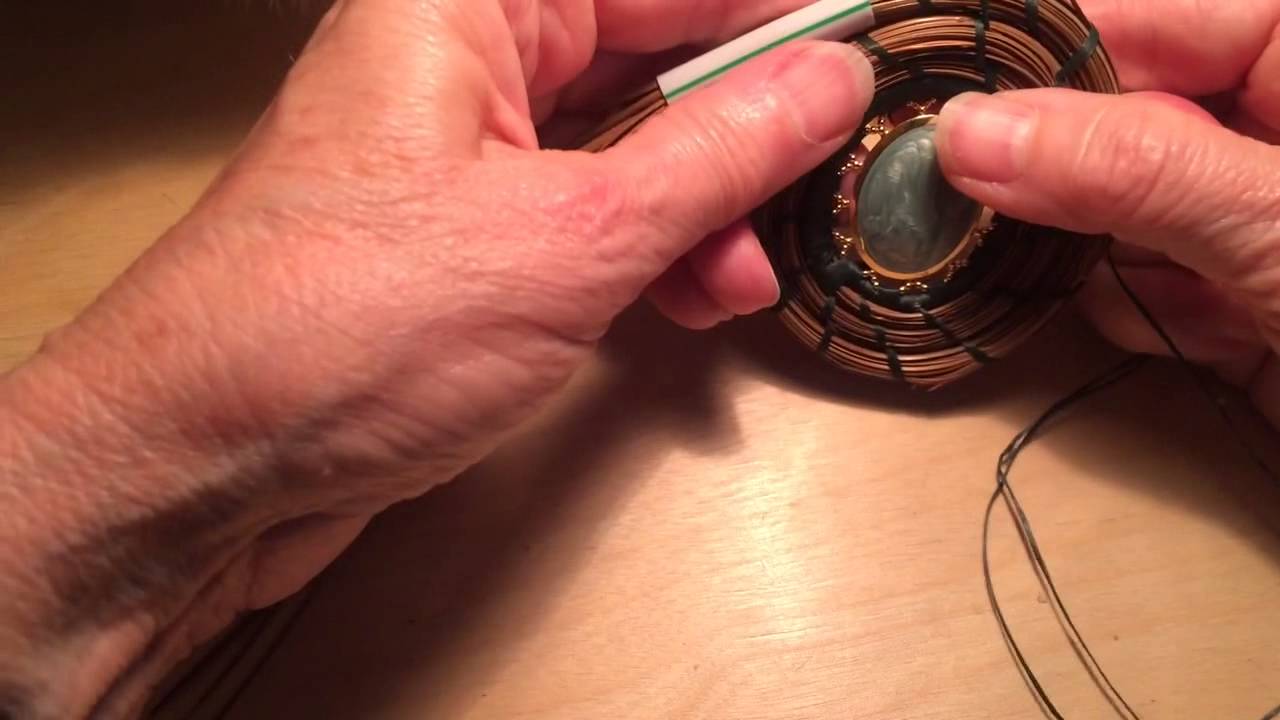 Pine Needle Coiling Simple stitch