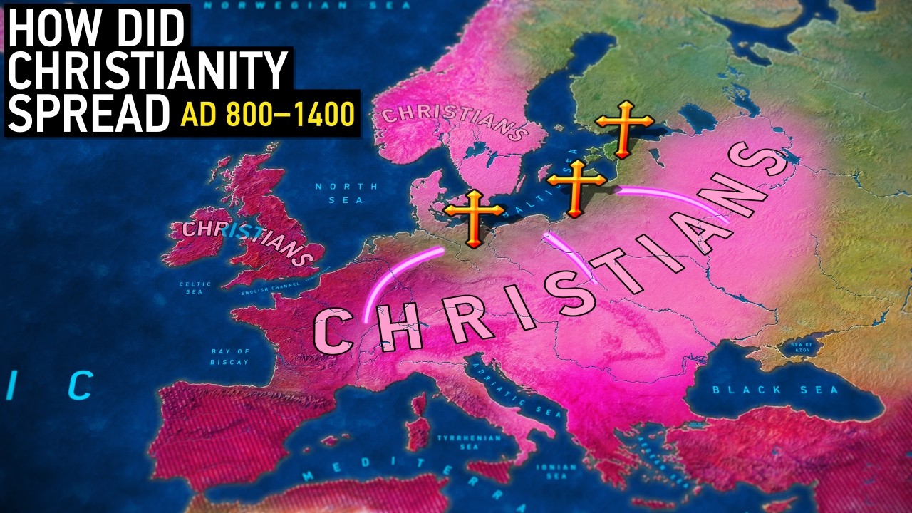 European States and the Adoption of Christianity in Medieval Europe