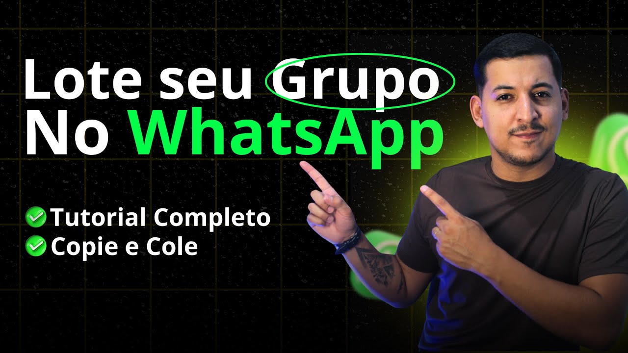 Como Fazer Tráfego Para Lotar Grupos No WhatsApp - Tutorial Completo