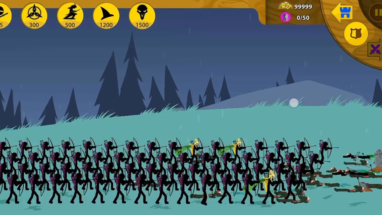 Ultimate Stick War Army vs Golden Giants | Epic Archer Battle!