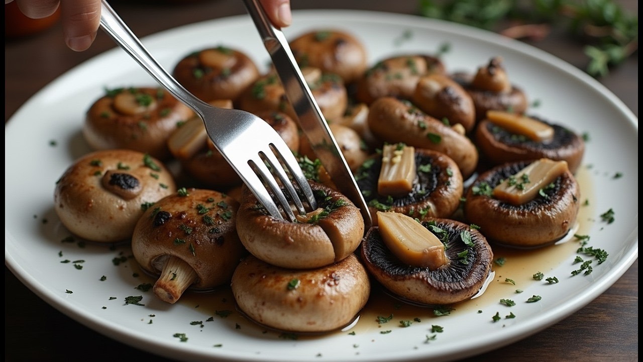Pilze mit Knoblauch – leckerer als Fleisch! Das beste Rezept für die Pfanne