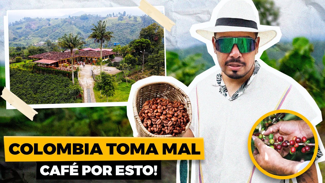 En Colombia SE TOMA MAL CAFÉ por esto:   Todo LO EXPORTAMOS