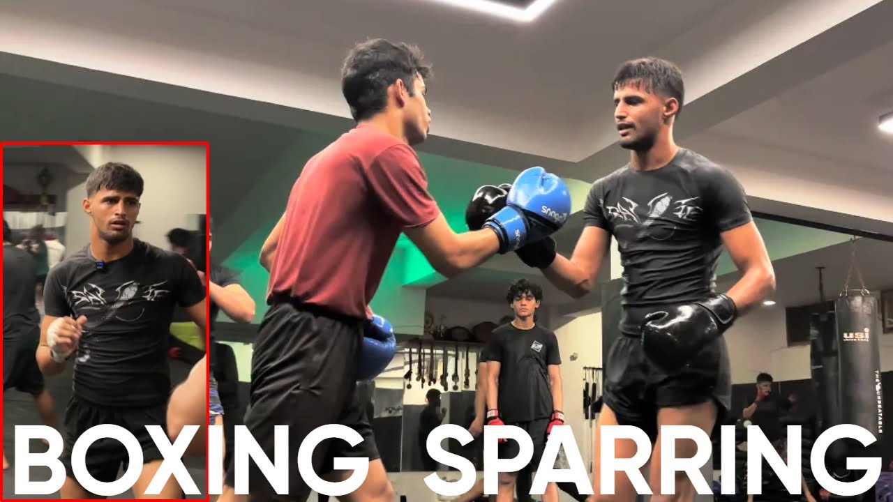 BOXING SPARRING || ft. nileshchoudhary01 || 