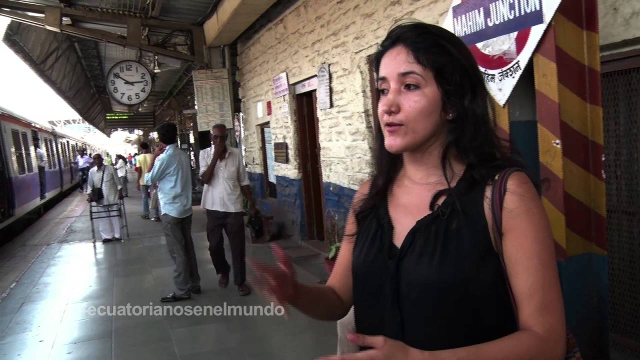 ECUATORIANOS EN EL MUNDO CON GALO ARELLANO MUMBAI INDIA CRISTINA CHIRIBOGA 1-3