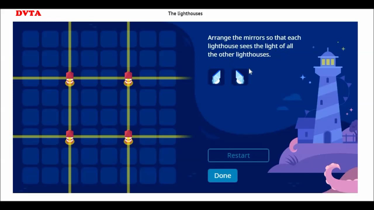 BRICS MATH THE LIGHTHOUSES SOLUTION TRIAL ROUND 2021