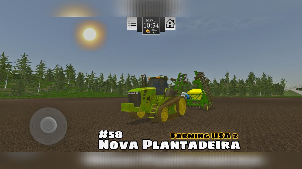 Farming USA 2 - Comprei Uma Nova Plantadeira Pra Fazenda 