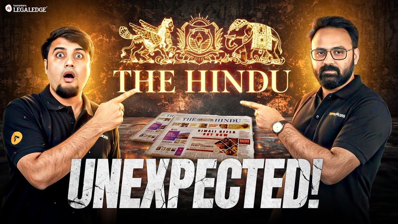CLAT 2027 | The Hindu Analysis | Big Update for Aspirants | LegaLEdge