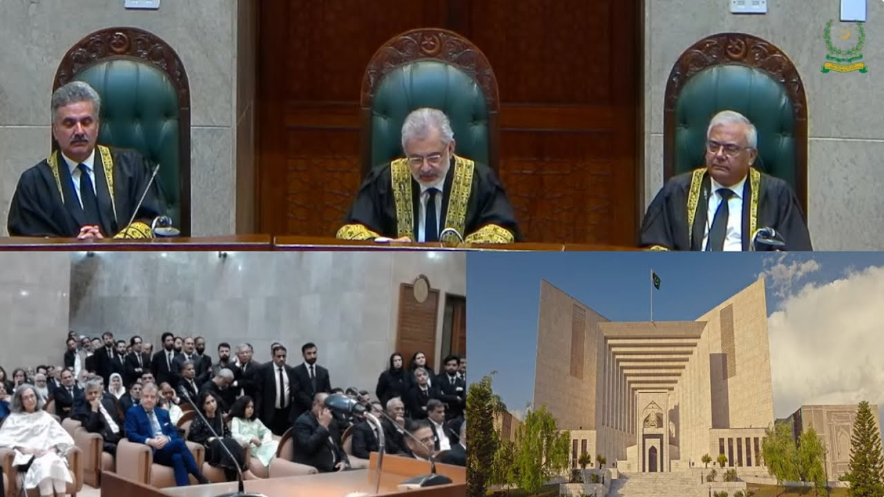 🔴Live: Chief Justice Qazi Faez Isa Farewell Ceremony | Full Court Reference | The Express Tribune