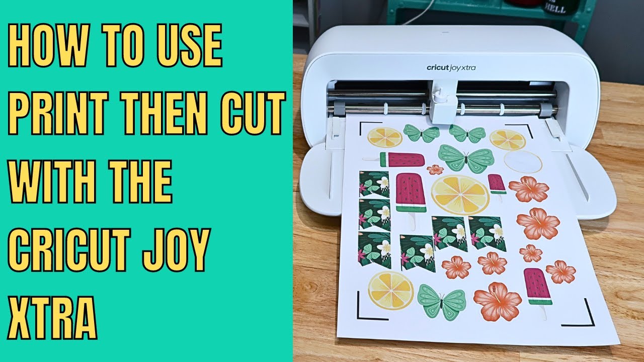 The best stickers with your Cricut Joy Xtra - Fill the whole page with images