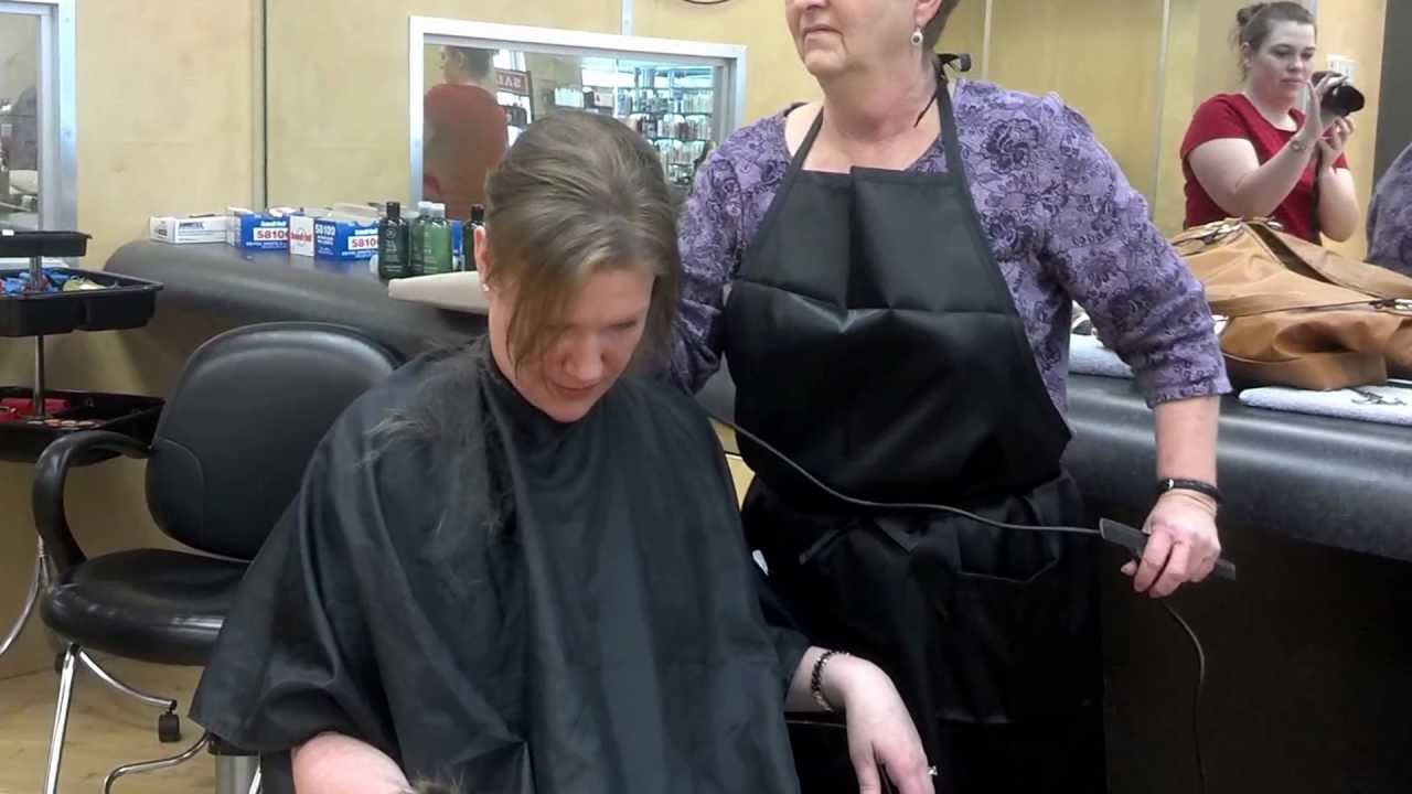 Ellen Garner Head Shave Socks 4 Surgery St. Baldricks