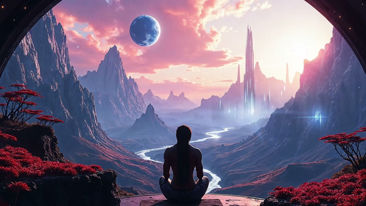 Infinite Space Relaxation🌌 Deep Sleep Music, Meditation, Yoga & Healing Frequencies
