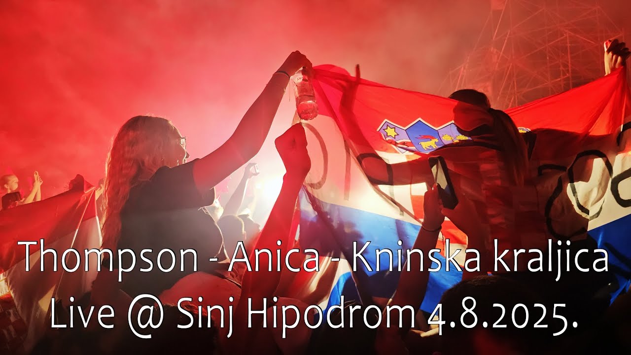 Thompson - Anica - Kninska Kraljica (Live @ Sinj Hipodrom 4.8.2025.)