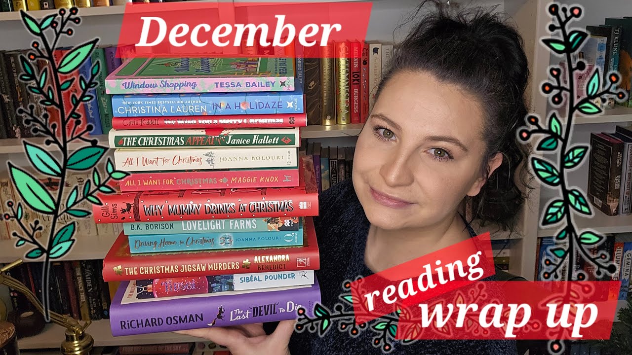 My Festive Reads, Romance, Murder Mysteries and more // December Reading Wrap up