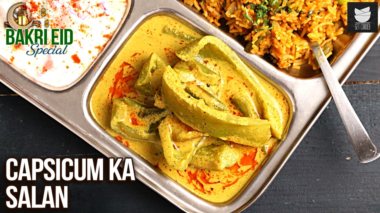 Bakri Eid Special - Capsicum Ka Salan | Shimla Mirchi Ka Salan | How To Make Capsicum Salan | Varun
