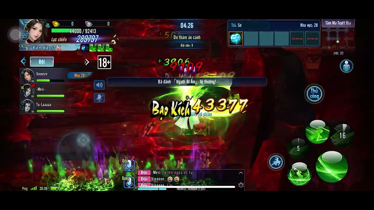 Sv 1269 2 cao thủ bỏ rơi thế lại phải win kkk