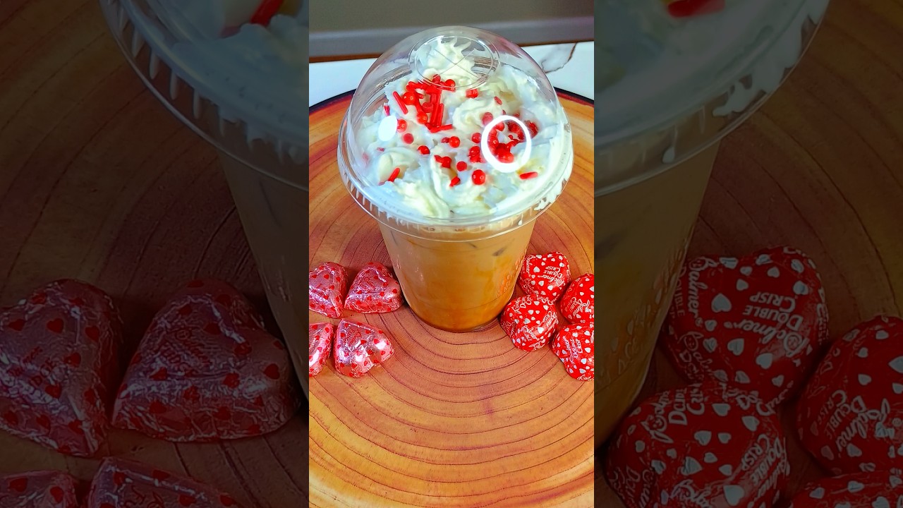 Быстрый карамельный кофе со льдом, который может приготовить каждый ☕🙂 #кофесольдом #кофе #просты...