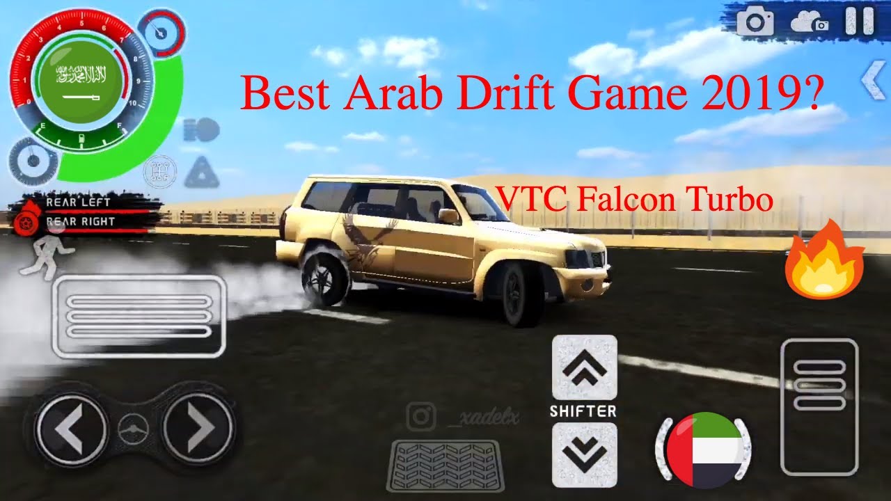 Best Arab Drift Game for iPhone and Android 2019? Nissan Patrol VTC Falcon Turbo Custom Tune HD
