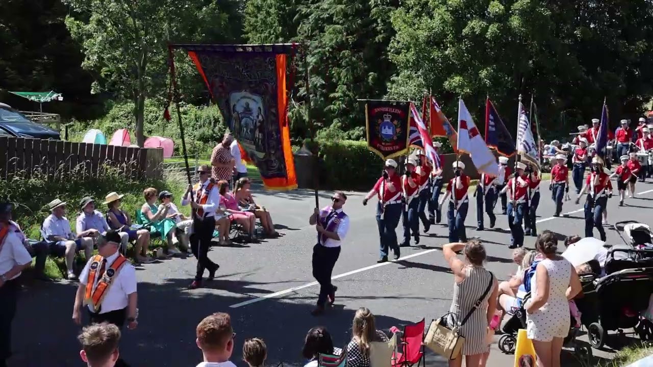 Twelfth July 2025 at Kesh. County Fermanagh