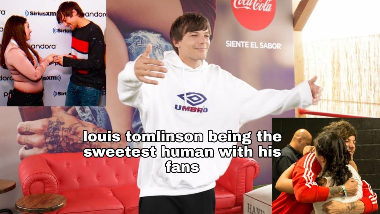 louis tomlinson being the sweetest human with his fans