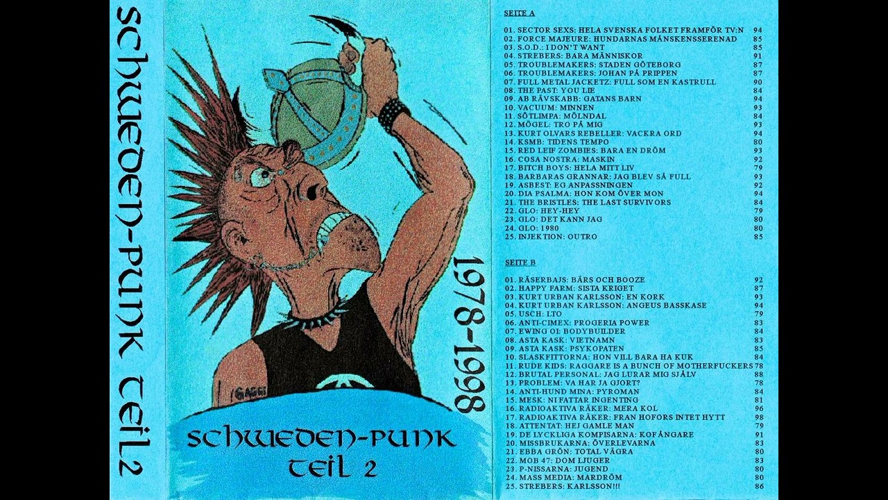 V/A &ndash; Schweden-Punk Vol. 2 (1978-1998) * Tape-Compilation with Swedish Bands only * Released End-90s