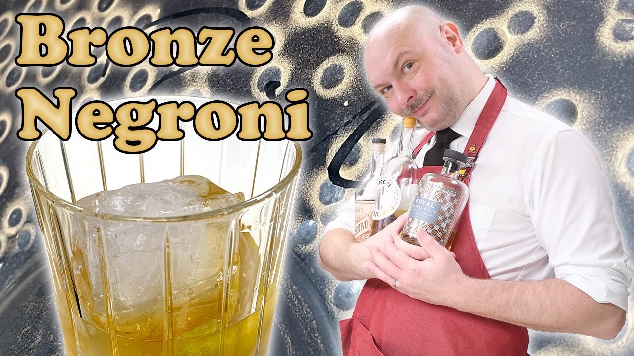 Bronze Negroni - Aged gin for a wonderful Negroni variation