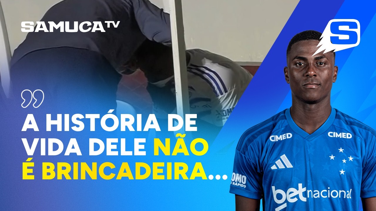 SAMUCA TV COMENTA CHORO DE NÉISER E O APOIO DA TORCIDA AO ATACANTE DO CRUZEIRO